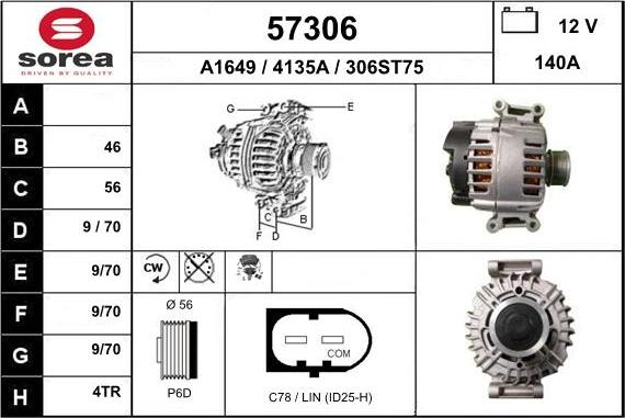 EAI 57306 - Генератор unicars.by