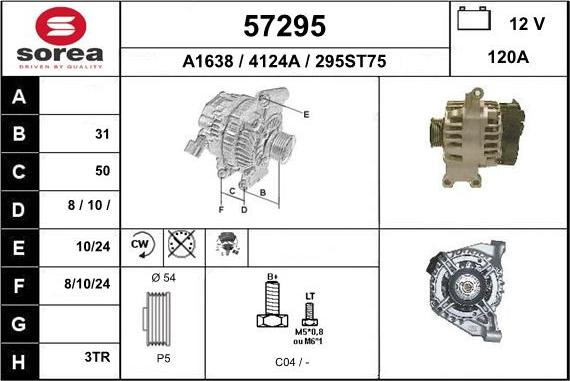 EAI 57295 - Генератор unicars.by