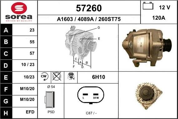 EAI 57260 - Генератор unicars.by