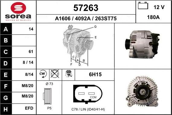 EAI 57263 - Генератор unicars.by