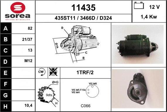 EAI 11435 - Стартер unicars.by