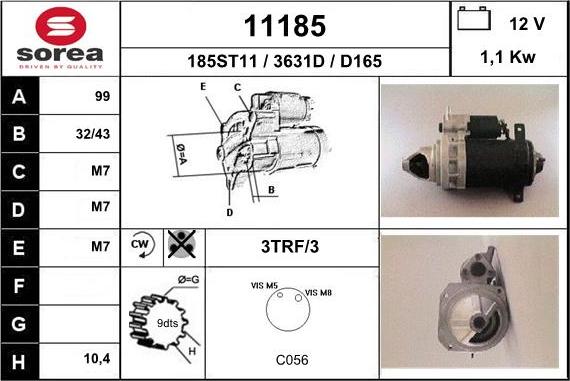 EAI 11185 - Стартер unicars.by