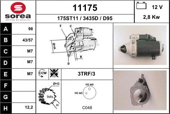 EAI 11175 - Стартер unicars.by