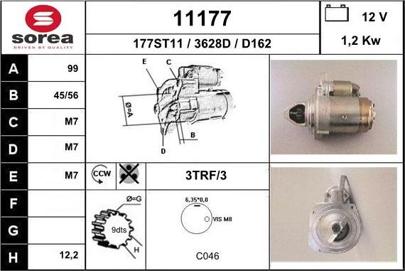 EAI 11177 - Стартер unicars.by