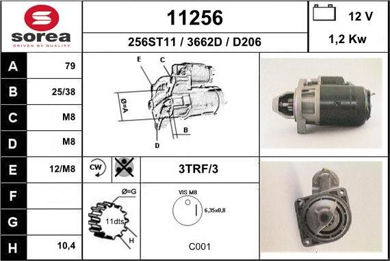 EAI 11256 - Стартер unicars.by