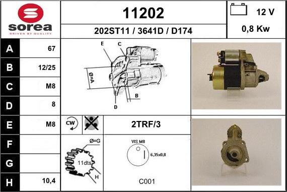 EAI 11202 - Стартер unicars.by