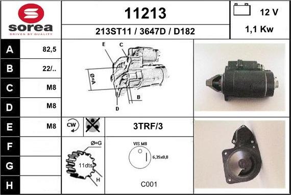 EAI 11213 - Стартер unicars.by