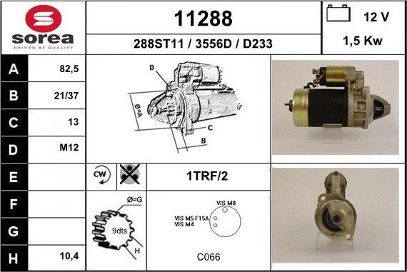 EAI 11288 - Стартер unicars.by