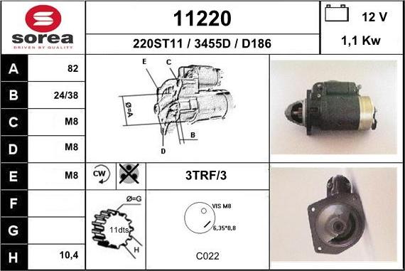 EAI 11220 - Стартер unicars.by