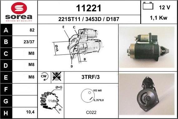 EAI 11221 - Стартер unicars.by