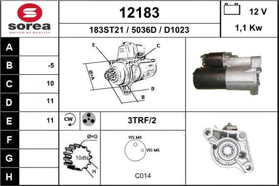 EAI 12183 - Стартер unicars.by