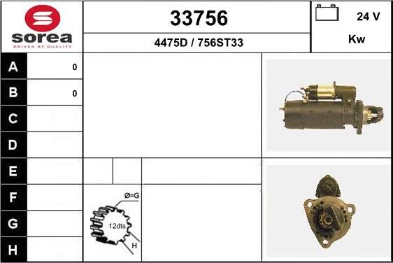 EAI 33756 - Стартер unicars.by