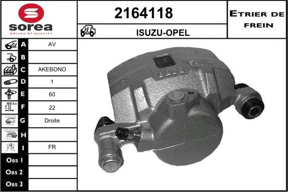 EAI 2164118 - Тормозной суппорт unicars.by