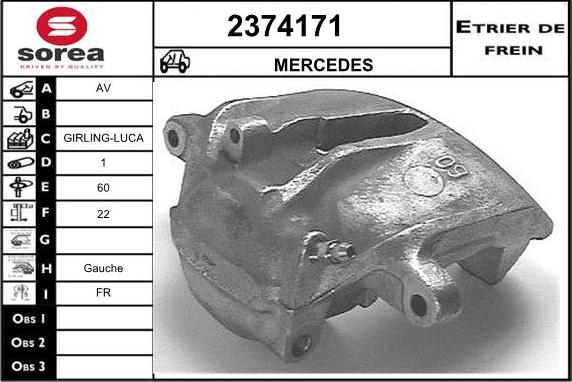 EAI 2374171 - Тормозной суппорт unicars.by