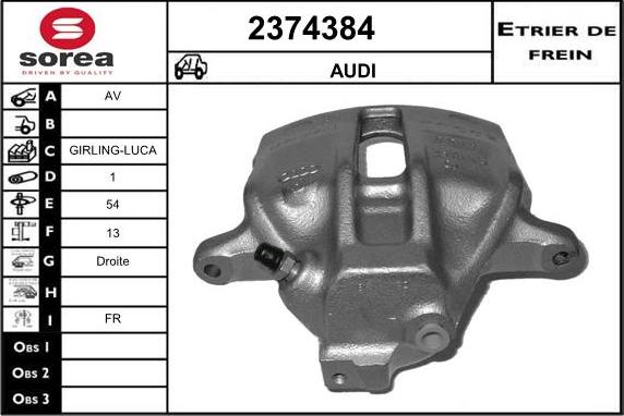 EAI 2374384 - Тормозной суппорт unicars.by