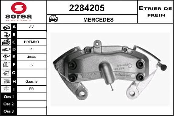 EAI 2284205 - Тормозной суппорт unicars.by