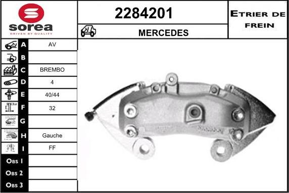 EAI 2284201 - Тормозной суппорт unicars.by