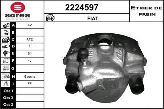 EAI 2224597 - Тормозной суппорт unicars.by