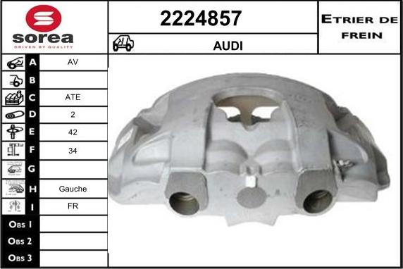 EAI 2224857 - Тормозной суппорт unicars.by