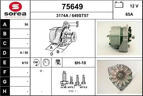 EAI 75649 - Генератор unicars.by