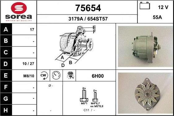 EAI 75654 - Генератор unicars.by