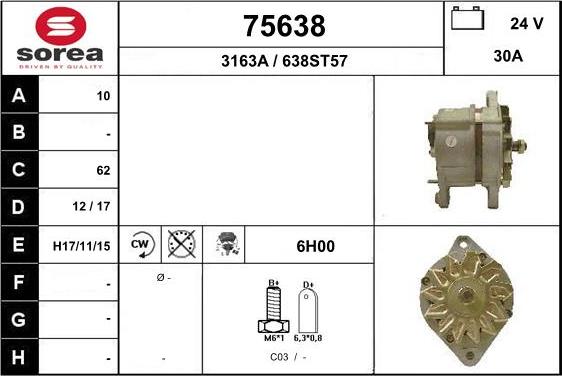 EAI 75638 - Генератор unicars.by