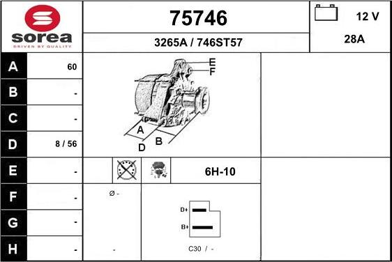 EAI 75746 - Генератор unicars.by