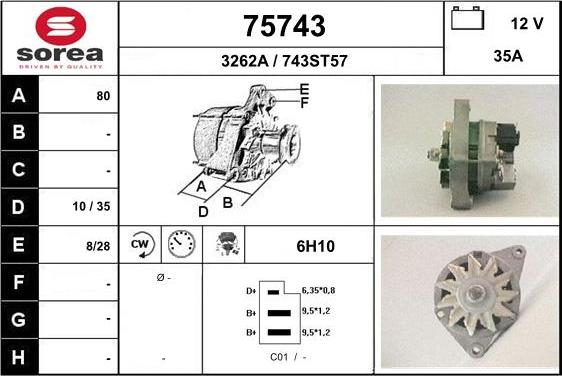 EAI 75743 - Генератор unicars.by