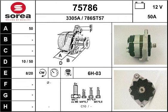 EAI 75786 - Генератор unicars.by