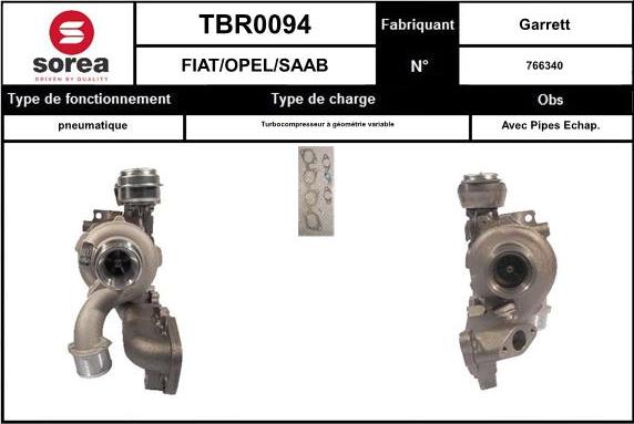 EAI TBR0094 - Турбина, компрессор unicars.by