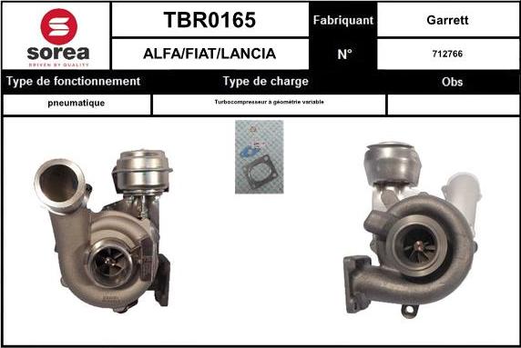 EAI TBR0165 - Турбина, компрессор unicars.by