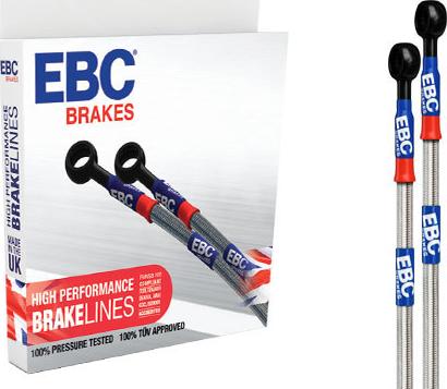 EBC Brakes BLA1959-4L - Комплект тормозных шлангов высокой производительности unicars.by