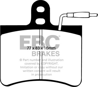 FTE BL1121A2 - Тормозные колодки, дисковые, комплект unicars.by