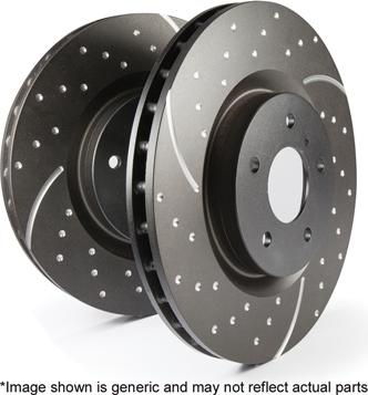 EBC Brakes GD571 - Тормозной диск unicars.by