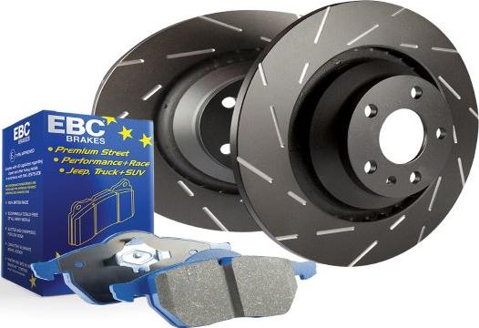 EBC Brakes PD09KF1041 - Комплект экономичных тормозов unicars.by