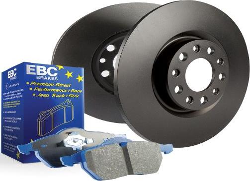 EBC Brakes PD04KF1041 - Комплект экономичных тормозов unicars.by