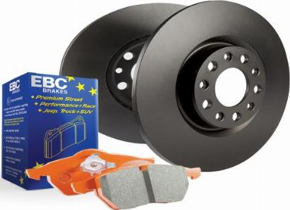 EBC Brakes PD05KF1274 - Комплект экономичных тормозов unicars.by