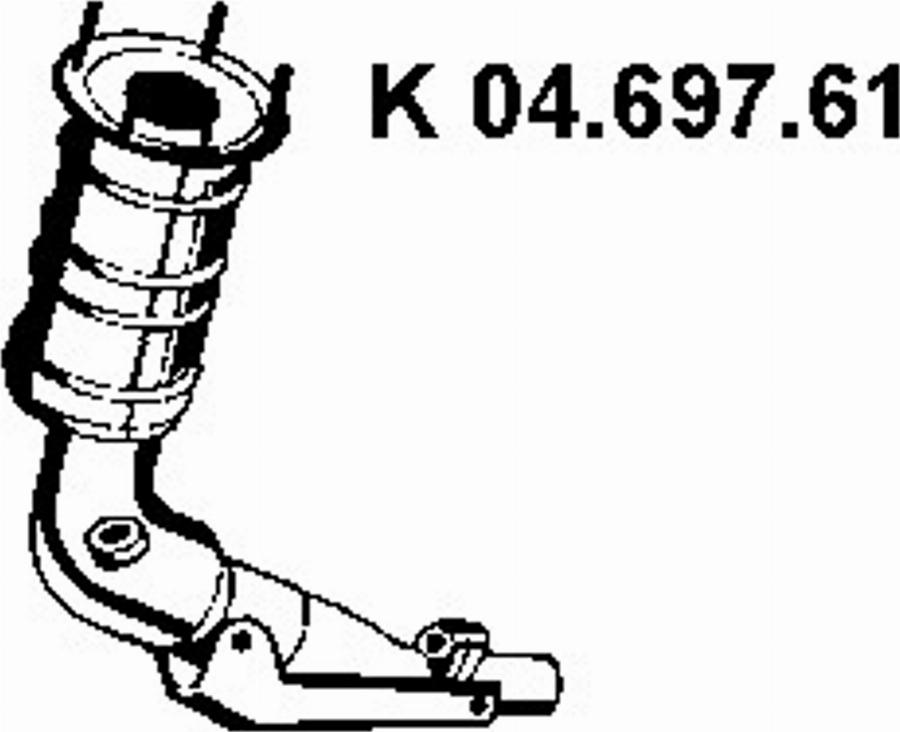 Eberspächer 04.697.61 - Гайка unicars.by