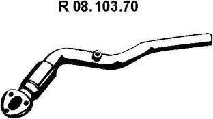 Eberspächer 08.103.70 - Труба выхлопного газа unicars.by