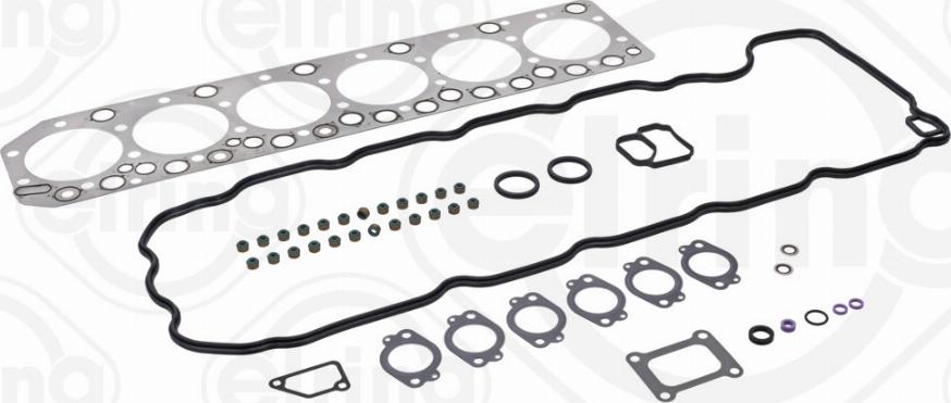 Elring 395.500 - Комплект прокладок, головка цилиндра unicars.by