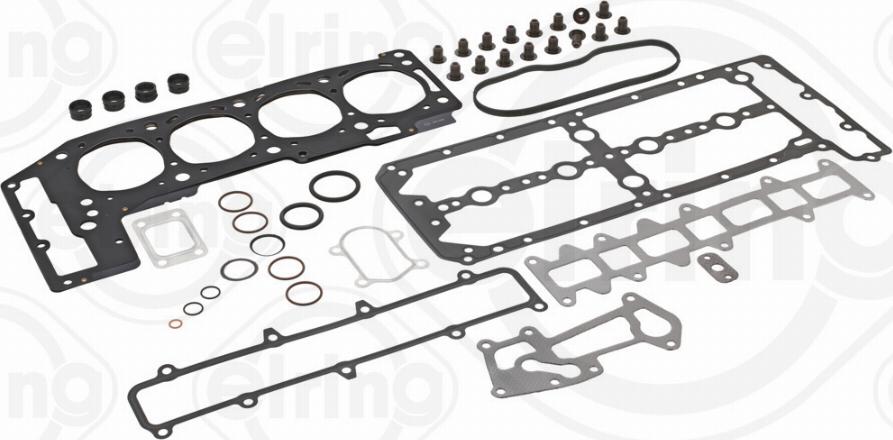 Elring 390.610 - Комплект прокладок, головка цилиндра unicars.by