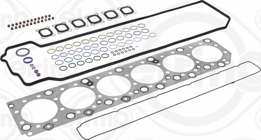 Elring 797.520 - Комплект прокладок, головка цилиндра unicars.by