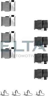 Elta Automotive EA8581 - Комплектующие для колодок дискового тормоза unicars.by