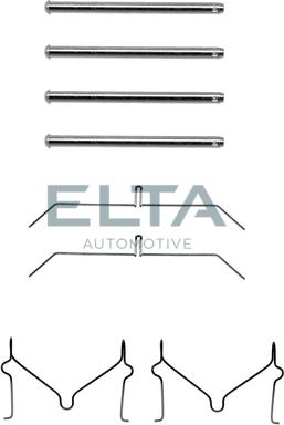 Elta Automotive EA8534 - Комплектующие для колодок дискового тормоза unicars.by