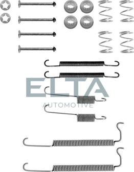 Elta Automotive EA8016 - Комплектующие, барабанный тормозной механизм unicars.by