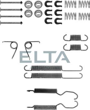 Elta Automotive EA8078 - Комплектующие, барабанный тормозной механизм unicars.by