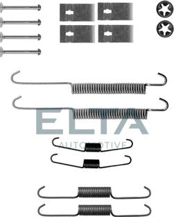 Elta Automotive EA8137 - Комплектующие, барабанный тормозной механизм unicars.by