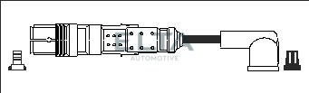 Elta Automotive ET4016 - Комплект проводов зажигания unicars.by