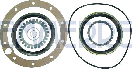Emmerre 101568 - Уплотняющее кольцо, сальник, ступица колеса unicars.by