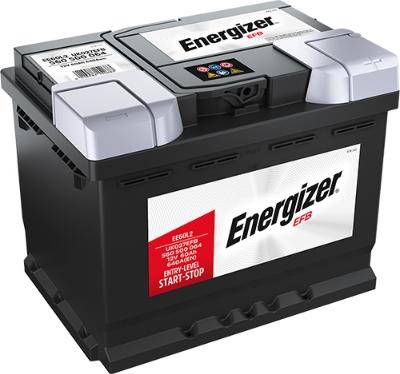 ENERGIZER EE60L2 - Стартерная аккумуляторная батарея, АКБ unicars.by